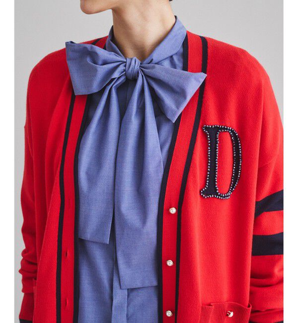  「イニシャルニットカーディガン」|カーディガン|