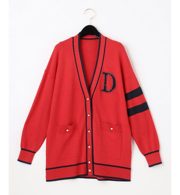  「イニシャルニットカーディガン」|カーディガン|