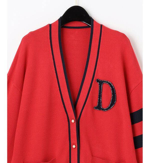  「イニシャルニットカーディガン」|カーディガン|