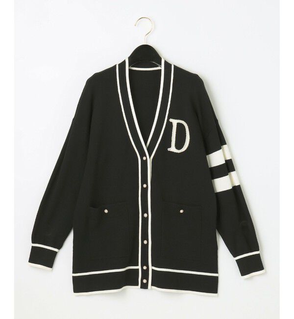  「イニシャルニットカーディガン」|カーディガン|