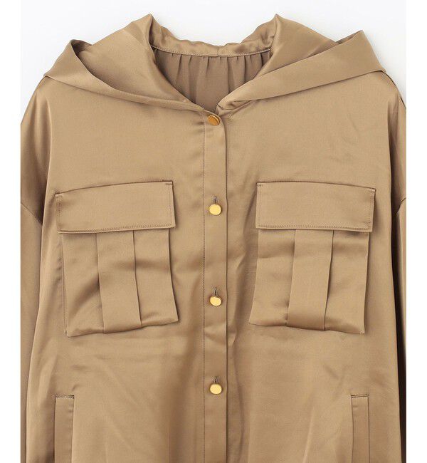 Grace Class「トリアセサテンフーディー」|カーディガン|