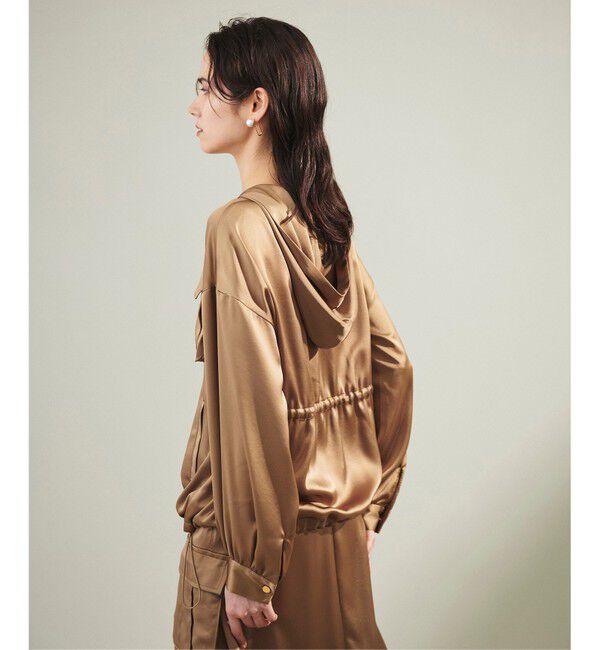 Grace Class「トリアセサテンフーディー」|カーディガン|