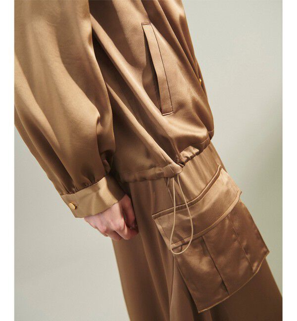 Grace Class「トリアセサテンフーディー」|カーディガン|