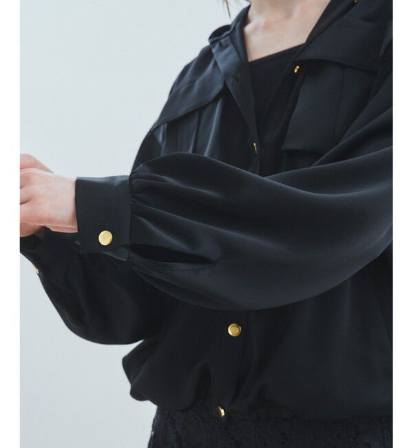 Grace Class「トリアセサテンフーディー」|カーディガン|