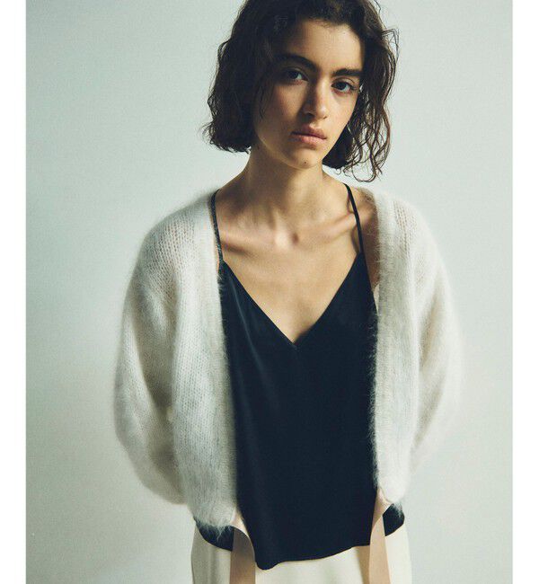 Grace Class「アンゴラクロップドカーディガン」|カーディガン|