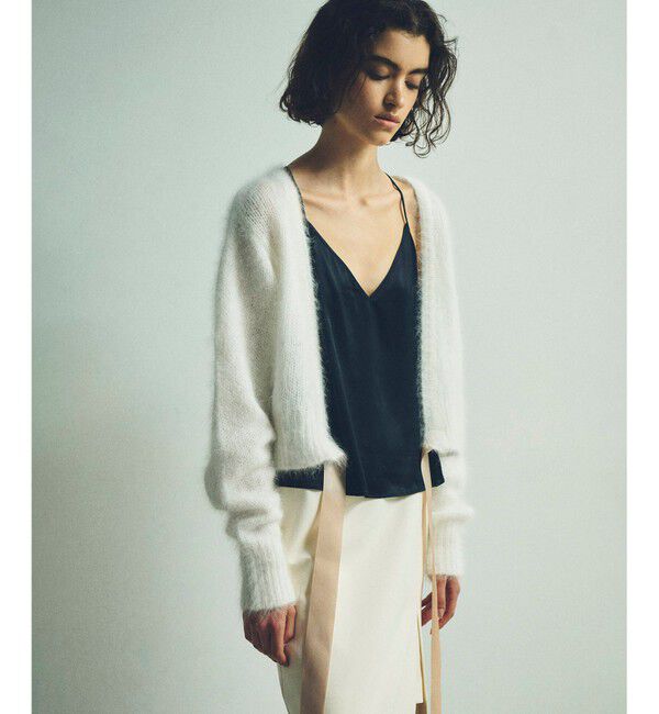 Grace Class「アンゴラクロップドカーディガン」|カーディガン|