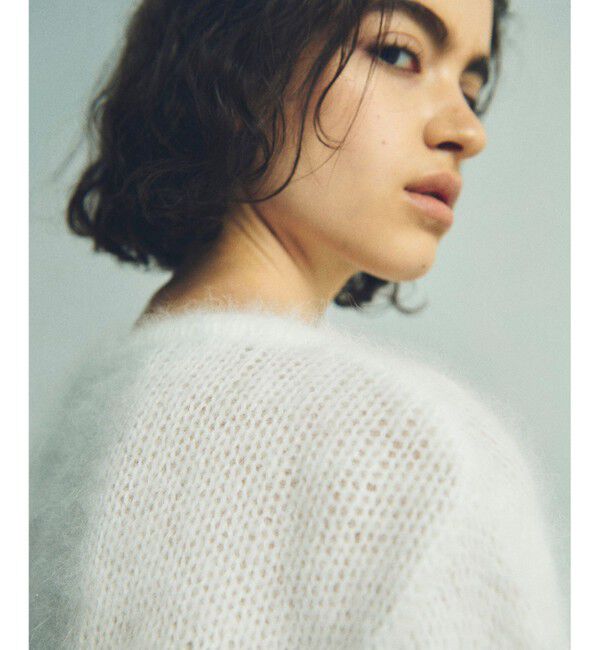 Grace Class「アンゴラクロップドカーディガン」|カーディガン|