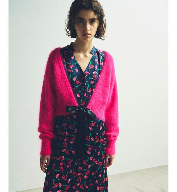 Grace Class「アンゴラクロップドカーディガン」|カーディガン|