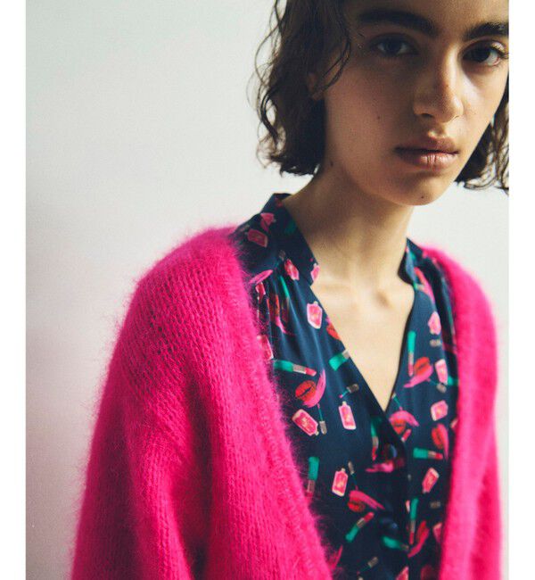 Grace Class「アンゴラクロップドカーディガン」|カーディガン|