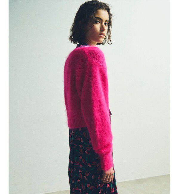 Grace Class「アンゴラクロップドカーディガン」|カーディガン|