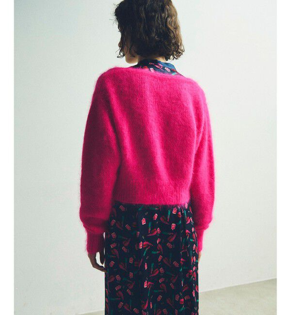 Grace Class「アンゴラクロップドカーディガン」|カーディガン|