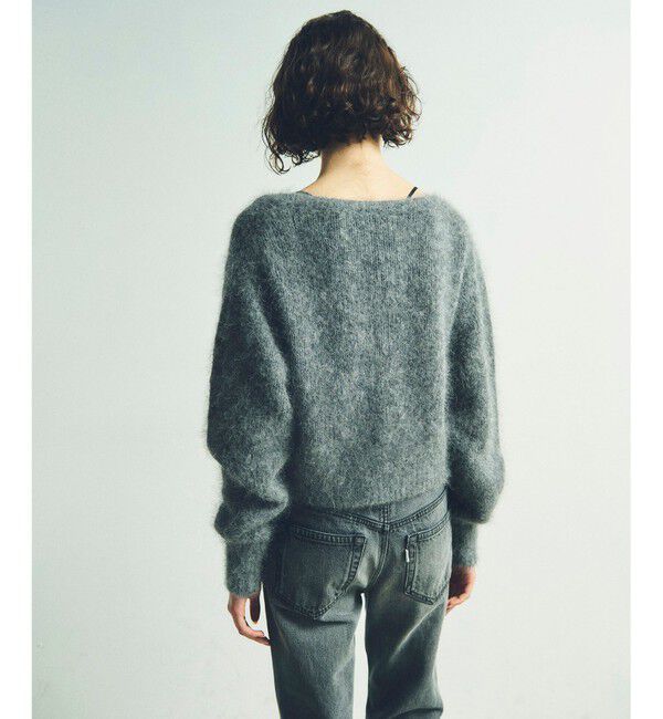 Grace Class「アンゴラクロップドカーディガン」|カーディガン|