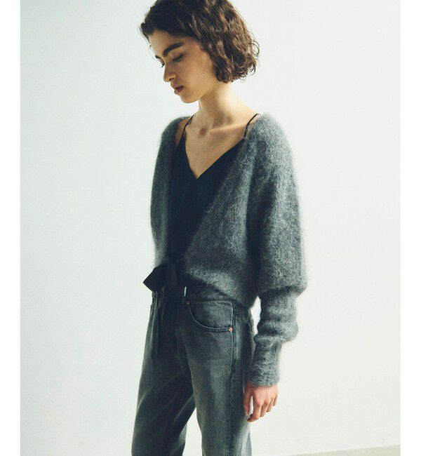 Grace Class「アンゴラクロップドカーディガン」|カーディガン|