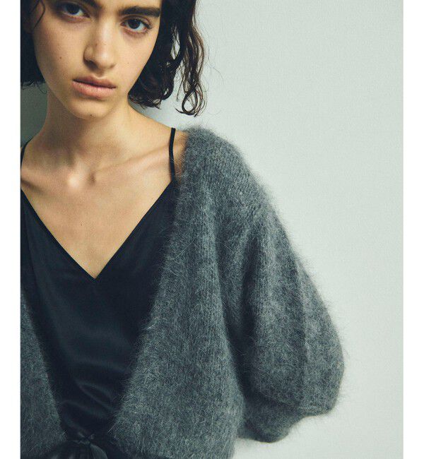 Grace Class「アンゴラクロップドカーディガン」|カーディガン|