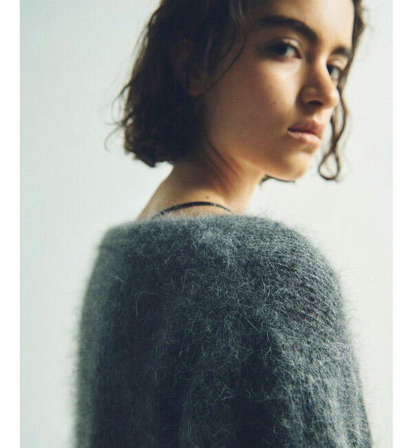 Grace Class「アンゴラクロップドカーディガン」|カーディガン|