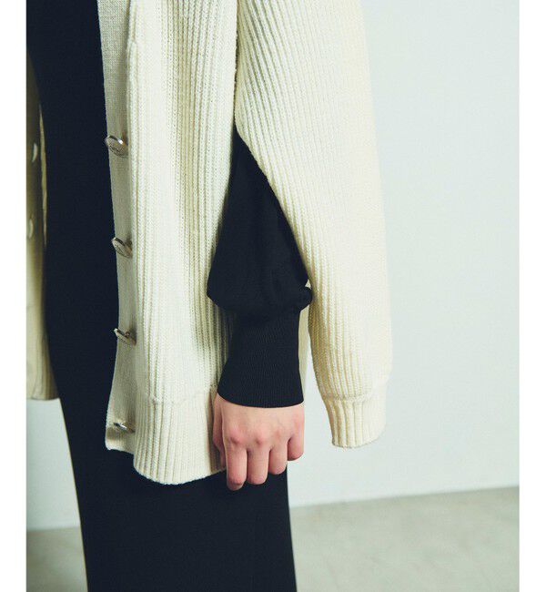 Grace Class「ビジューエンブレムカーディガン」|カーディガン|