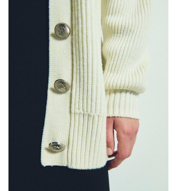 Grace Class「ビジューエンブレムカーディガン」|カーディガン|