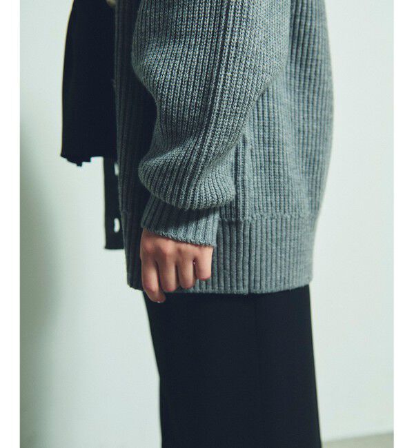 Grace Class「ビジューエンブレムカーディガン」|カーディガン|