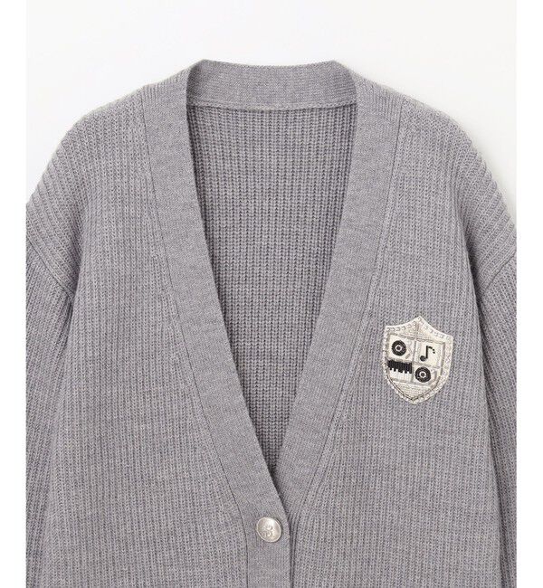 Grace Class「ビジューエンブレムカーディガン」|カーディガン|