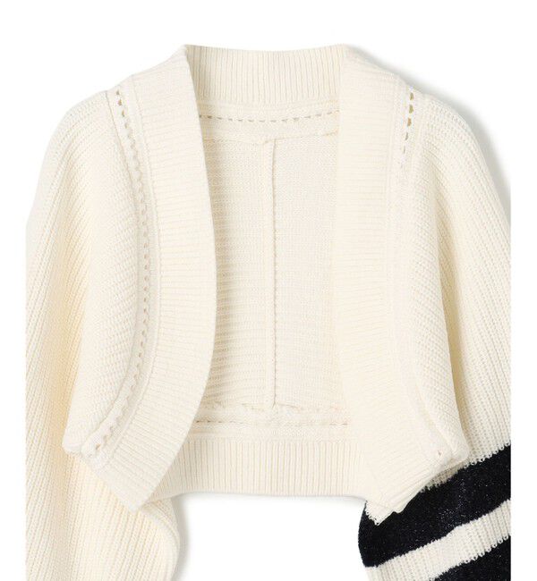 Diagram「畦ショートニットカーディガン」|カーディガン|