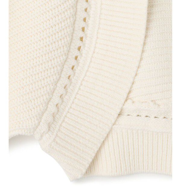 Diagram「畦ショートニットカーディガン」|カーディガン|