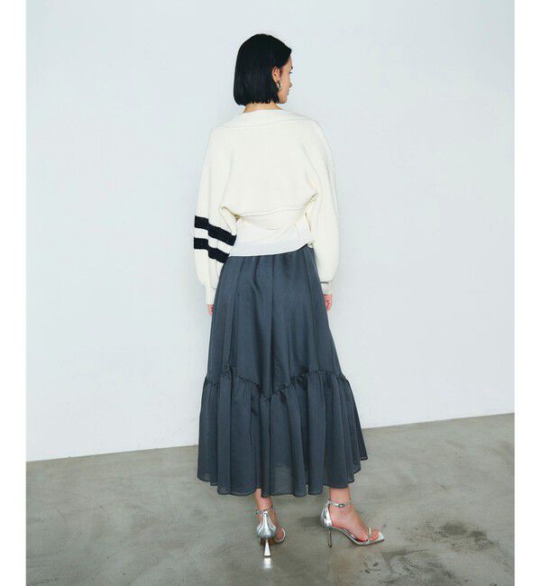 Diagram「畦ショートニットカーディガン」|カーディガン|