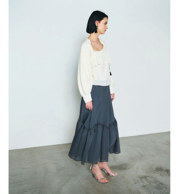 Diagram「畦ショートニットカーディガン」|カーディガン|