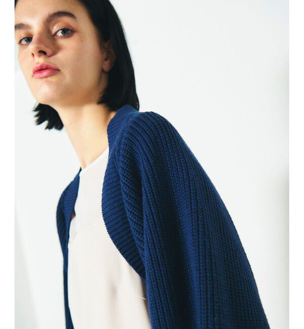 Diagram「畦ショートニットカーディガン」|カーディガン|