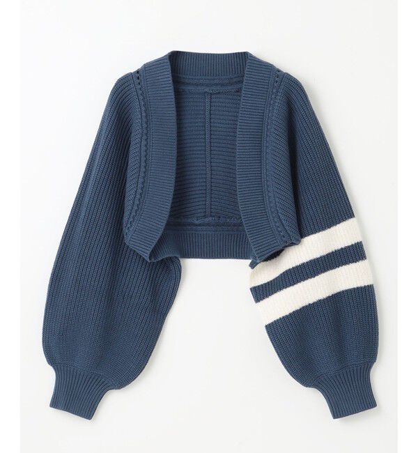 Diagram「畦ショートニットカーディガン」|カーディガン|