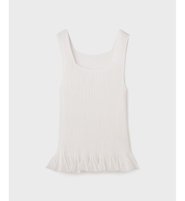 GRACE CONTINENTAL「シアーフリルニットトップ」|その他|