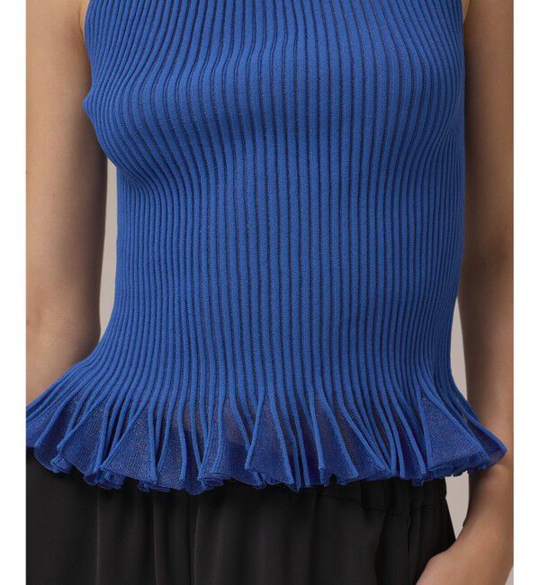 GRACE CONTINENTAL「シアーフリルニットトップ」|その他|