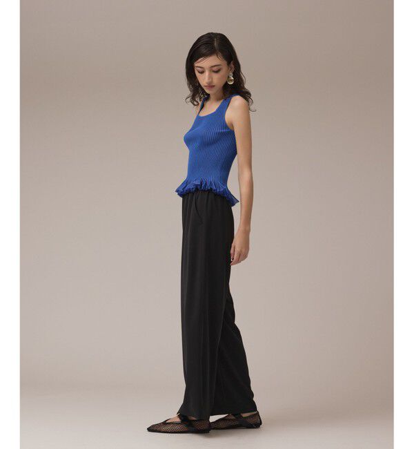 GRACE CONTINENTAL「シアーフリルニットトップ」|その他|