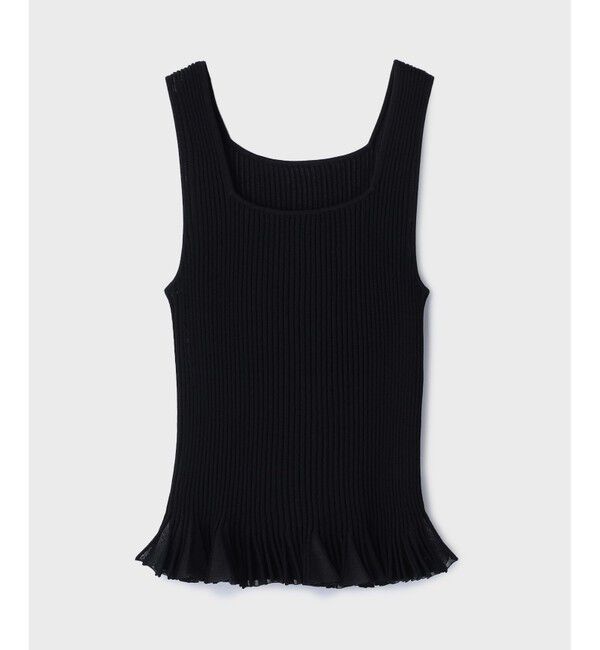 GRACE CONTINENTAL「シアーフリルニットトップ」|その他|