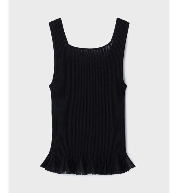 GRACE CONTINENTAL「シアーフリルニットトップ」|その他|