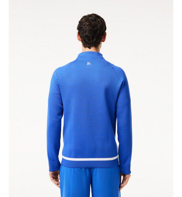 LACOSTE「『ノバク・ジョコビッチ』切り替えトラックジャケット」|カーディガン|