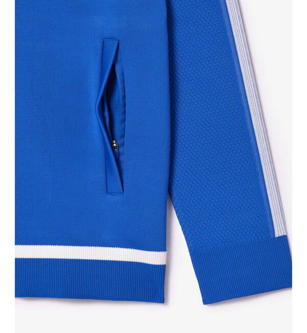 LACOSTE「『ノバク・ジョコビッチ』切り替えトラックジャケット」|カーディガン|