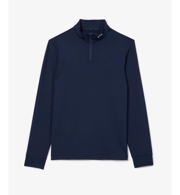 LACOSTE「ハイネックハーフジップウルトラドライジャージ」|スポーツ|
