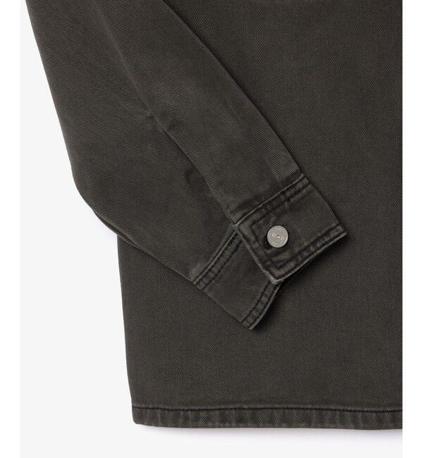 LACOSTE「オーガニックコットン ヘビーオンス  ガーメントダイ ヴィンテージデニムシャツ」|シャツ・ブラウス|