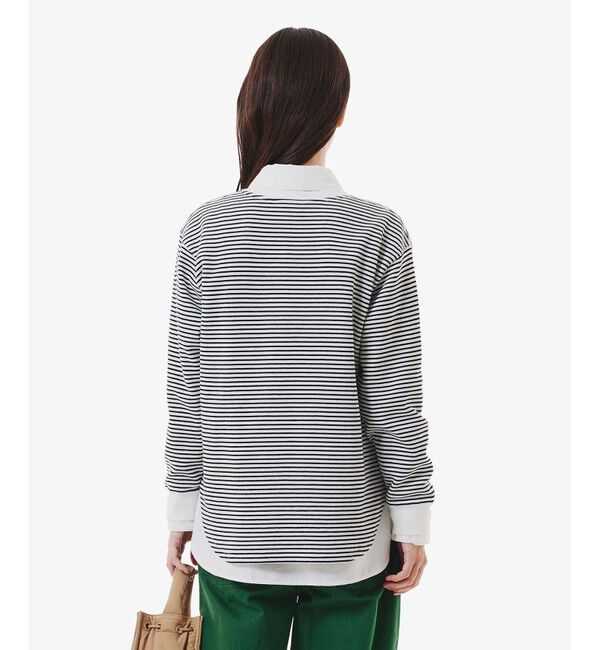 LACOSTE「ワッフルボーダーTシャツ」|Tシャツ・カットソー|