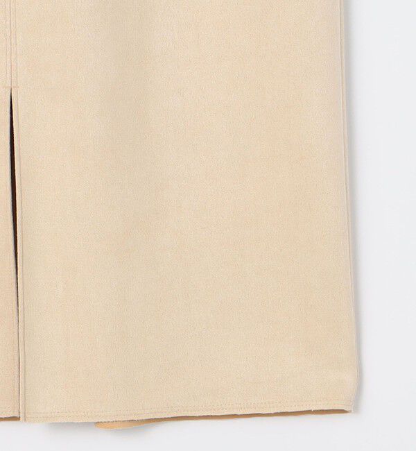 NOLLEY'S「ウォッシャブルダンボールスエードポケ付きタイトスカート」|タイト|