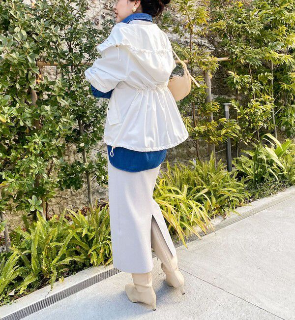 NOLLEY'S sophi「《手洗い可能》《オールシーズン/セットアップ対応》ラメ総針ニットジレ」|ニット・セーター|