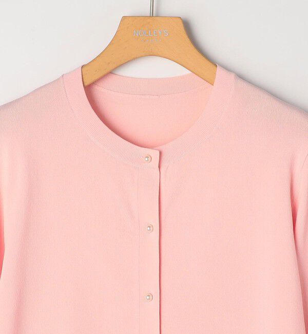 NOLLEY'S sophi「《アンサンブル対応》《手洗い可能》マルチファンクションクルーネックカーディガン」|カーディガン|