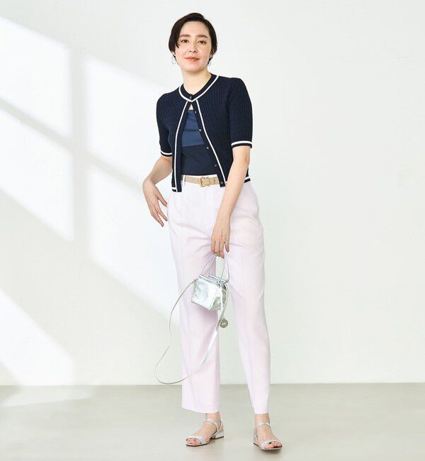 NOLLEY'S「【PR林☆別注カラーあり】ウォッシャブルツイルストレッチ愛されワイドパンツ」|その他|