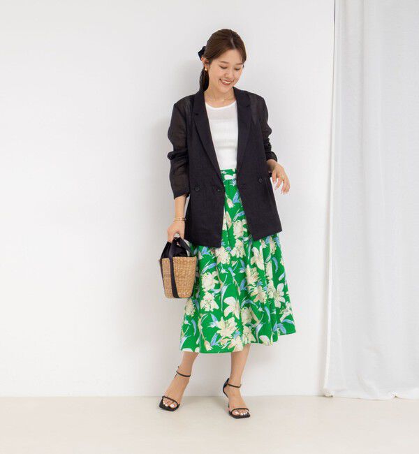 NOLLEY'S「《手洗い可能》ベーシックノースリーブニット」|ニット・セーター|