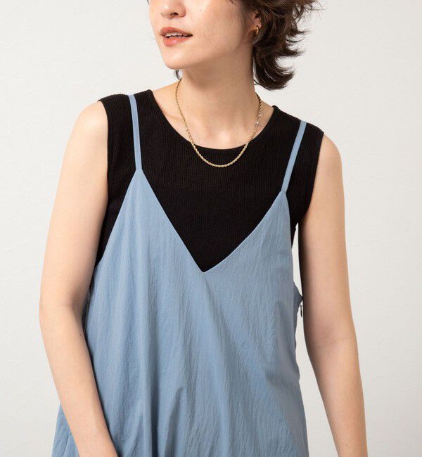 NOLLEY'S「《手洗い可能》ベーシックノースリーブニット」|ニット・セーター|ブラック