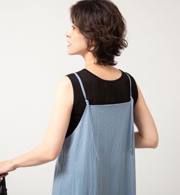 NOLLEY'S「《手洗い可能》ベーシックノースリーブニット」|ニット・セーター|