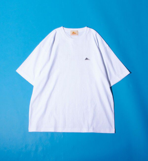 GLOSTER「【KELTY&times;GLOSTER】別注 バックタイポロゴプリントTシャツ ワンポイントワッペン」|Tシャツ・カットソー|