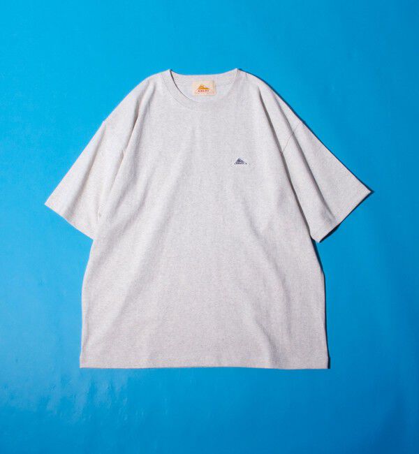 GLOSTER「【KELTY&times;GLOSTER】別注 バックタイポロゴプリントTシャツ ワンポイントワッペン」|Tシャツ・カットソー|