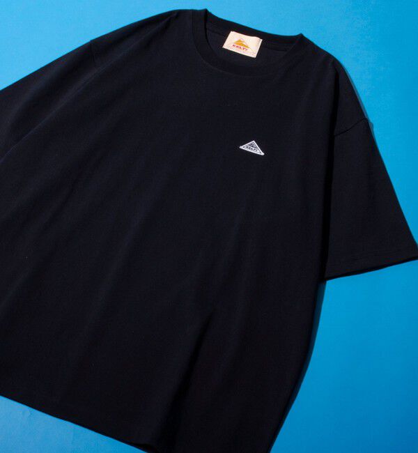 GLOSTER「【KELTY&times;GLOSTER】別注 バックタイポロゴプリントTシャツ ワンポイントワッペン」|Tシャツ・カットソー|