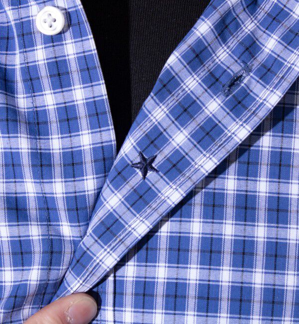 GLOSTER「【GLOSTER/グロスター】BOY ASTLAD ボタンダウン 長袖シャツ (無地/チェック)」|シャツ・ブラウス|